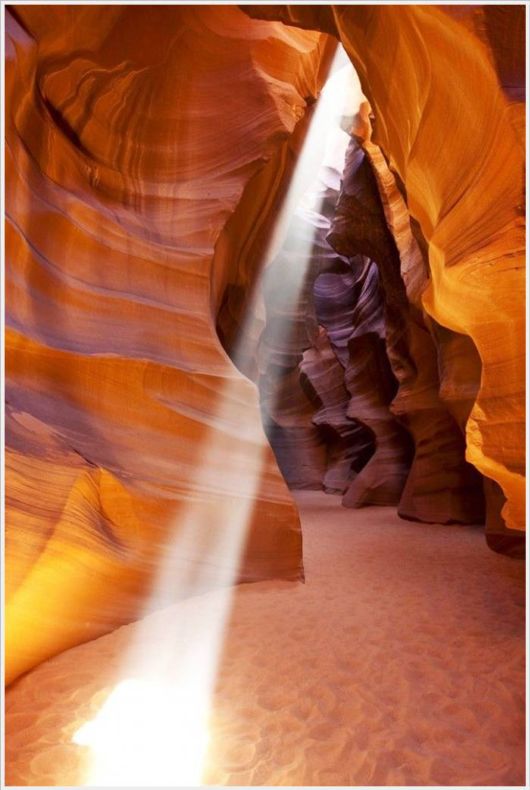 Natural Beauty Of Antelope Canyon