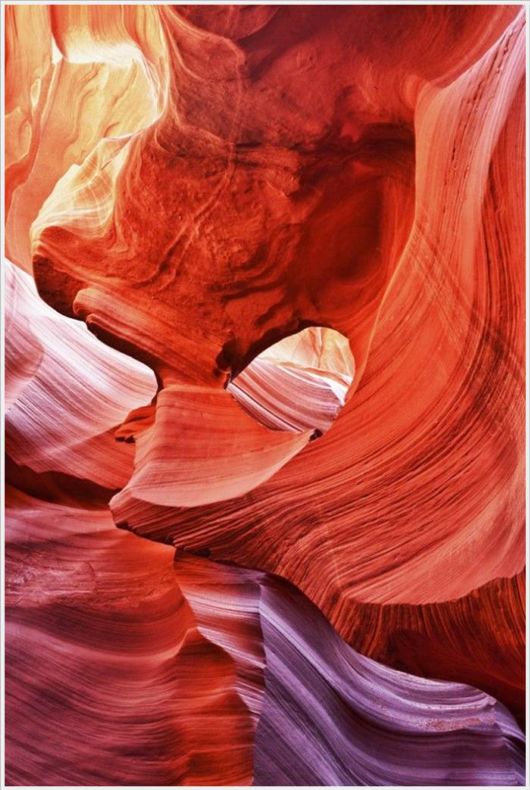 Natural Beauty Of Antelope Canyon