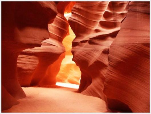 Natural Beauty Of Antelope Canyon