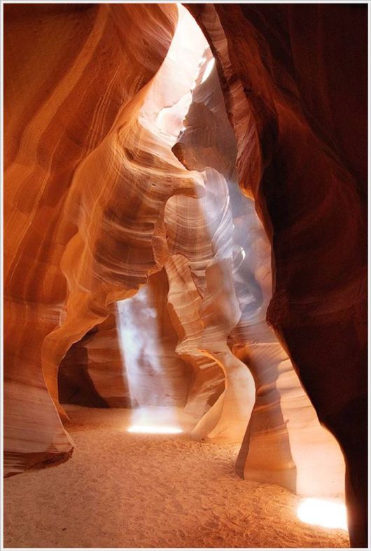 Natural Beauty Of Antelope Canyon