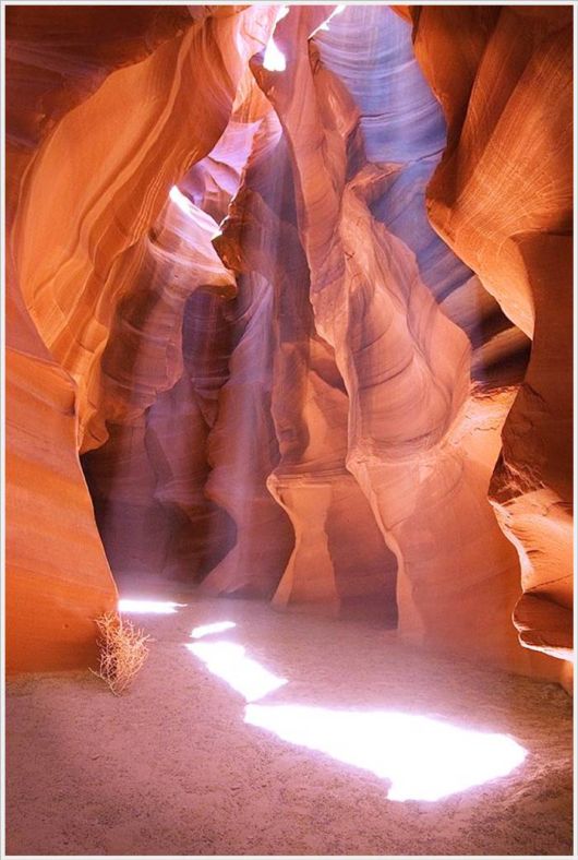 Natural Beauty Of Antelope Canyon