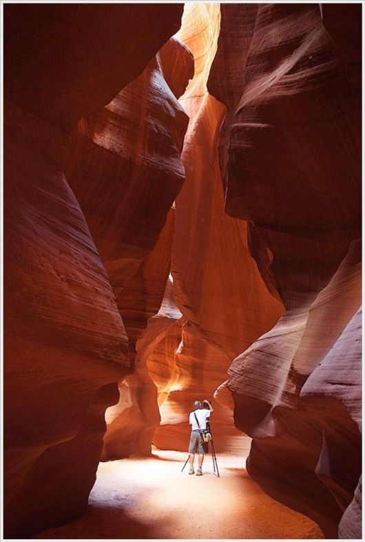 Natural Beauty Of Antelope Canyon