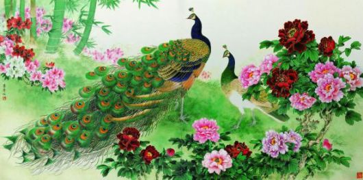Creative Peacock Paintings