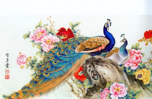 Creative Peacock Paintings