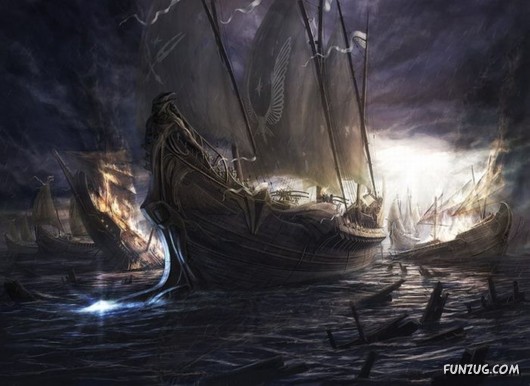 Amazing Paintings of Ships