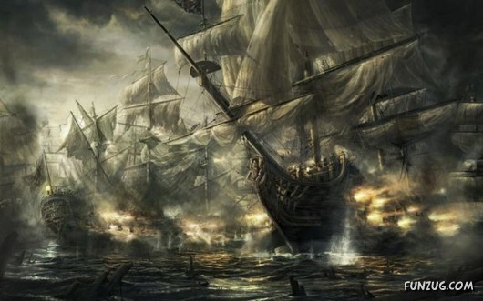 Amazing Paintings of Ships