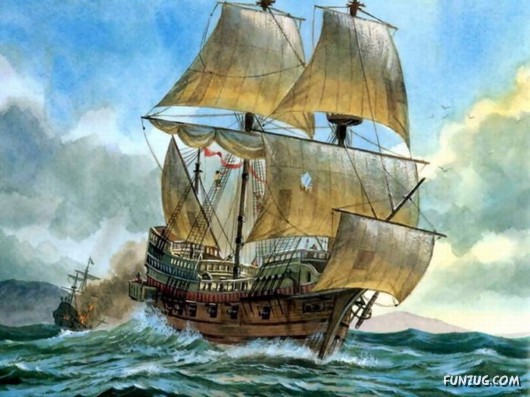 Amazing Paintings of Ships