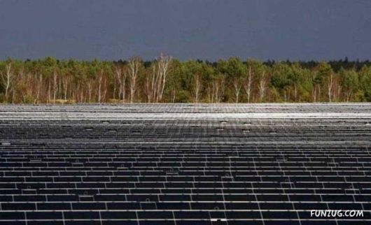 Solarpark Lieberose Power Plant in Germany