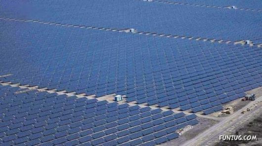 Solarpark Lieberose Power Plant in Germany