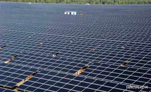 Solarpark Lieberose Power Plant in Germany