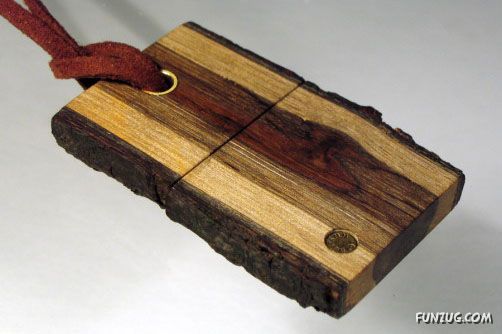 USB Drives Made With Wood