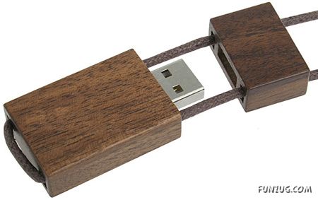 USB Drives Made With Wood