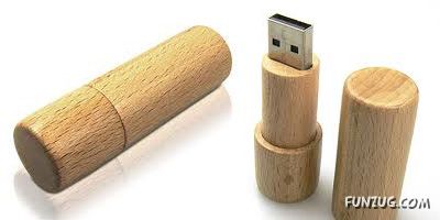 USB Drives Made With Wood