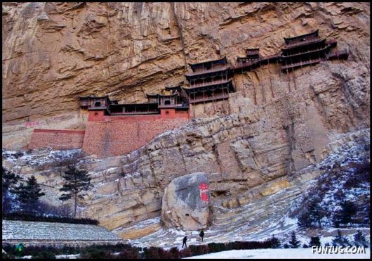 Incredible Hanging Temple in Datong, China