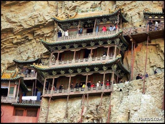 Incredible Hanging Temple in Datong, China