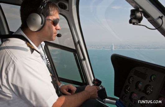 A Helicopter Trip Over Dubai