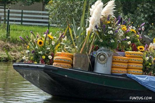 The Beautiful Floating Market Of Holland