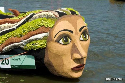 The Beautiful Floating Market Of Holland