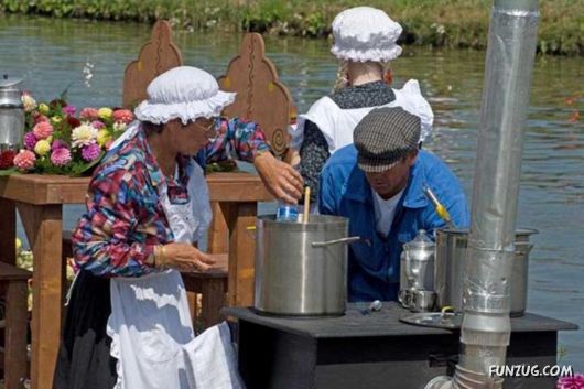 The Beautiful Floating Market Of Holland