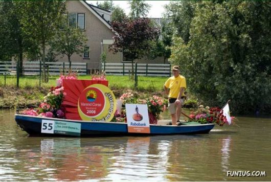 The Beautiful Floating Market Of Holland