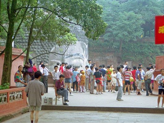 Giant Buddha in Leshan, China