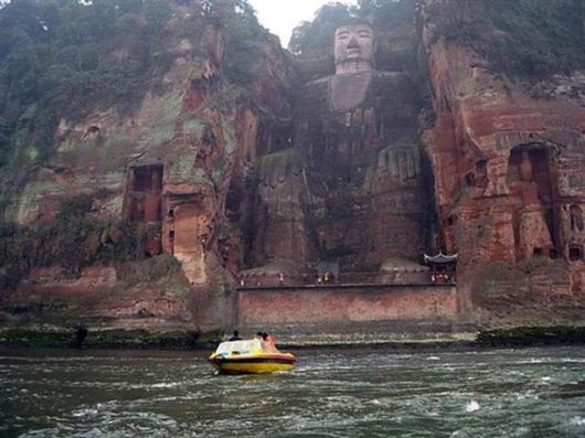 Giant Buddha in Leshan, China