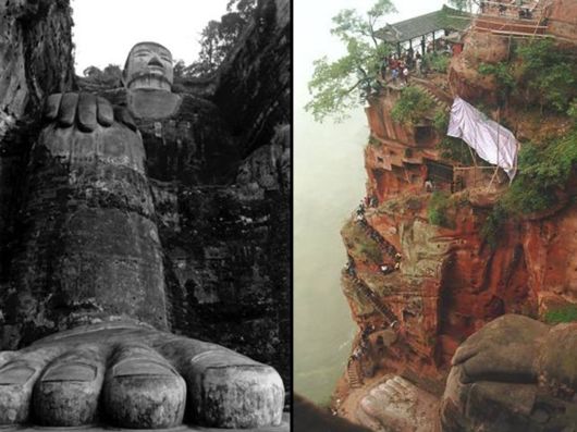 Giant Buddha in Leshan, China