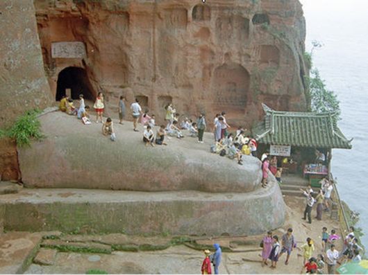 Giant Buddha in Leshan, China