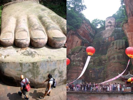 Giant Buddha in Leshan, China