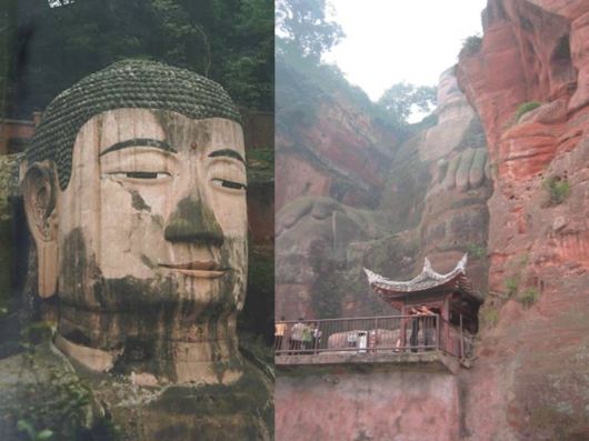 Giant Buddha in Leshan, China
