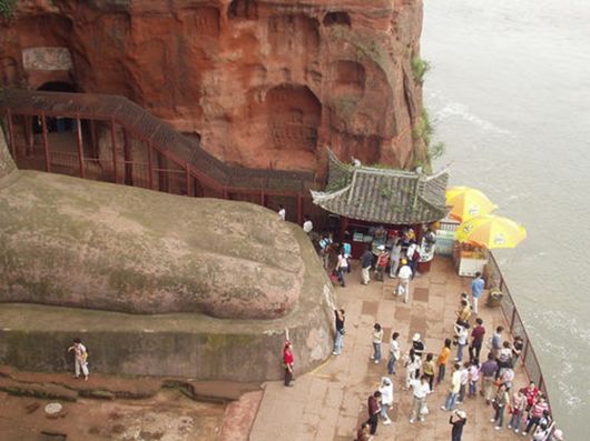 Giant Buddha in Leshan, China
