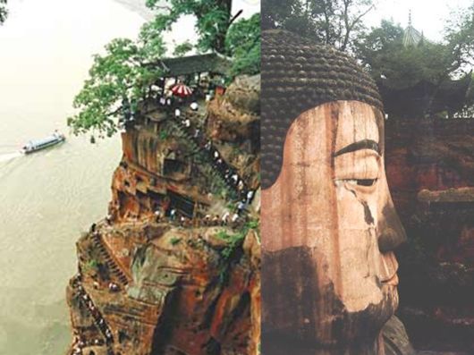 Giant Buddha in Leshan, China