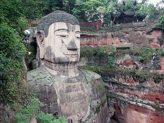Giant Buddha in Leshan, China