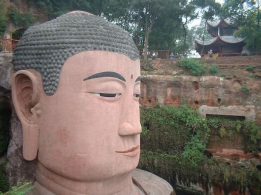 Giant Buddha in Leshan, China