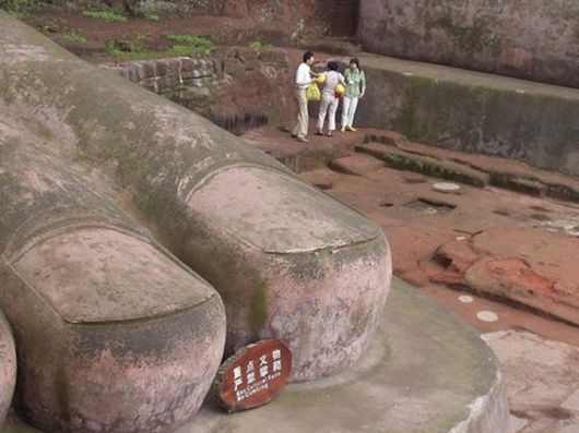 Giant Buddha in Leshan, China