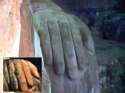 Giant Buddha in Leshan, China