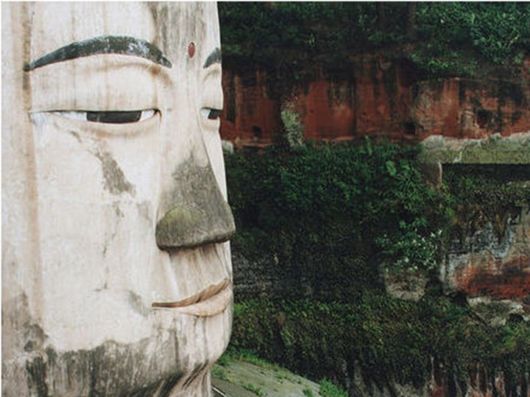 Giant Buddha in Leshan, China