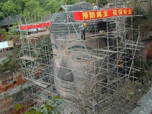Giant Buddha in Leshan, China