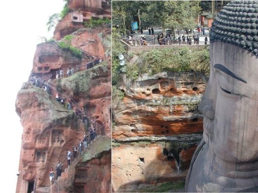 Giant Buddha in Leshan, China