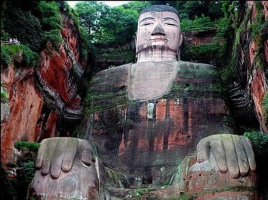 Giant Buddha in Leshan, China