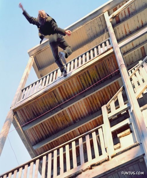 Crazy Falling Photography