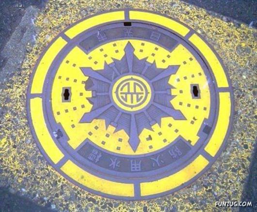 Incredible Japanese Manhole Covers