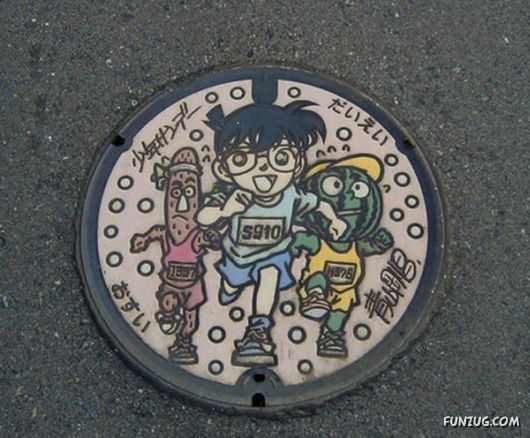 Incredible Japanese Manhole Covers