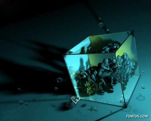 Click to Enlarge - Colorful 3D Wallpapers for Your Desktop