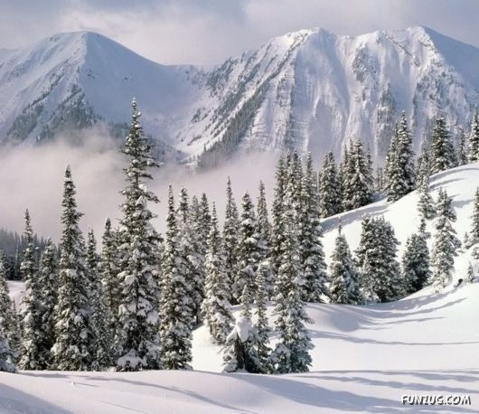 Click to Enlarge - Awesome Winter Mountain Photos