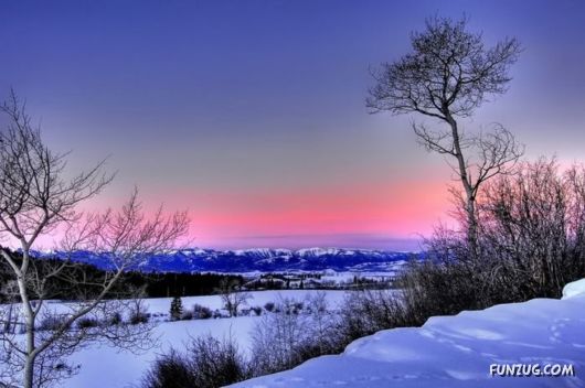 Click to Enlarge - Awesome Winter Mountain Photos