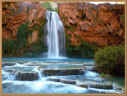 Click to Enlarge - Beautiful Waterfalls Wallpapers