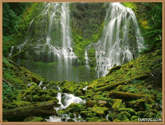 Click to Enlarge - Beautiful Waterfalls Wallpapers