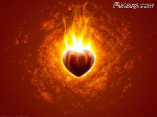 Click to Enlarge - Beautiful Floral Valentine Hearts