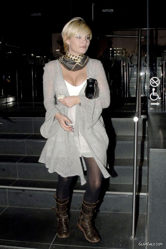 Elisha Cuthbert Street Candids